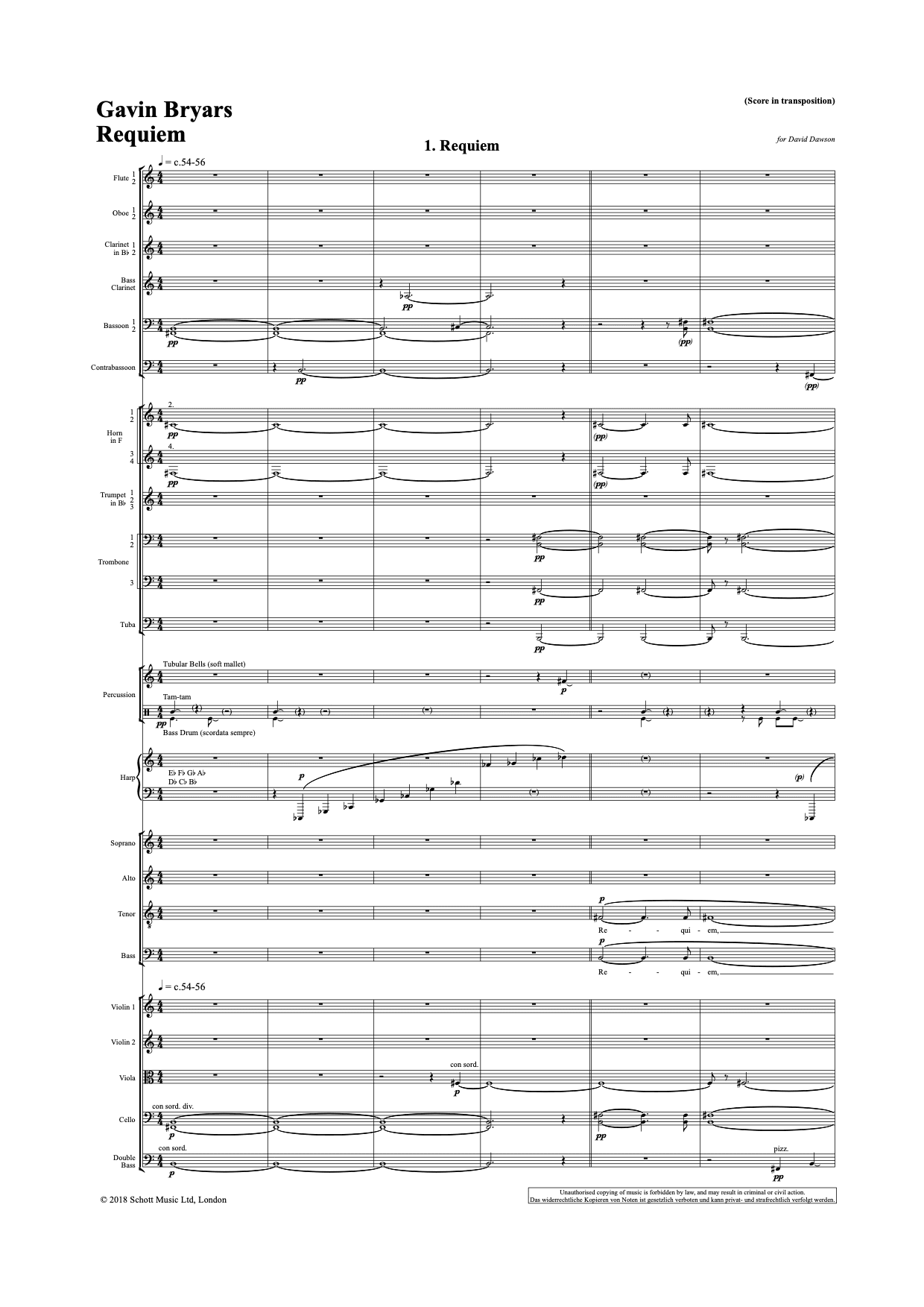 Requiem 2018 First page