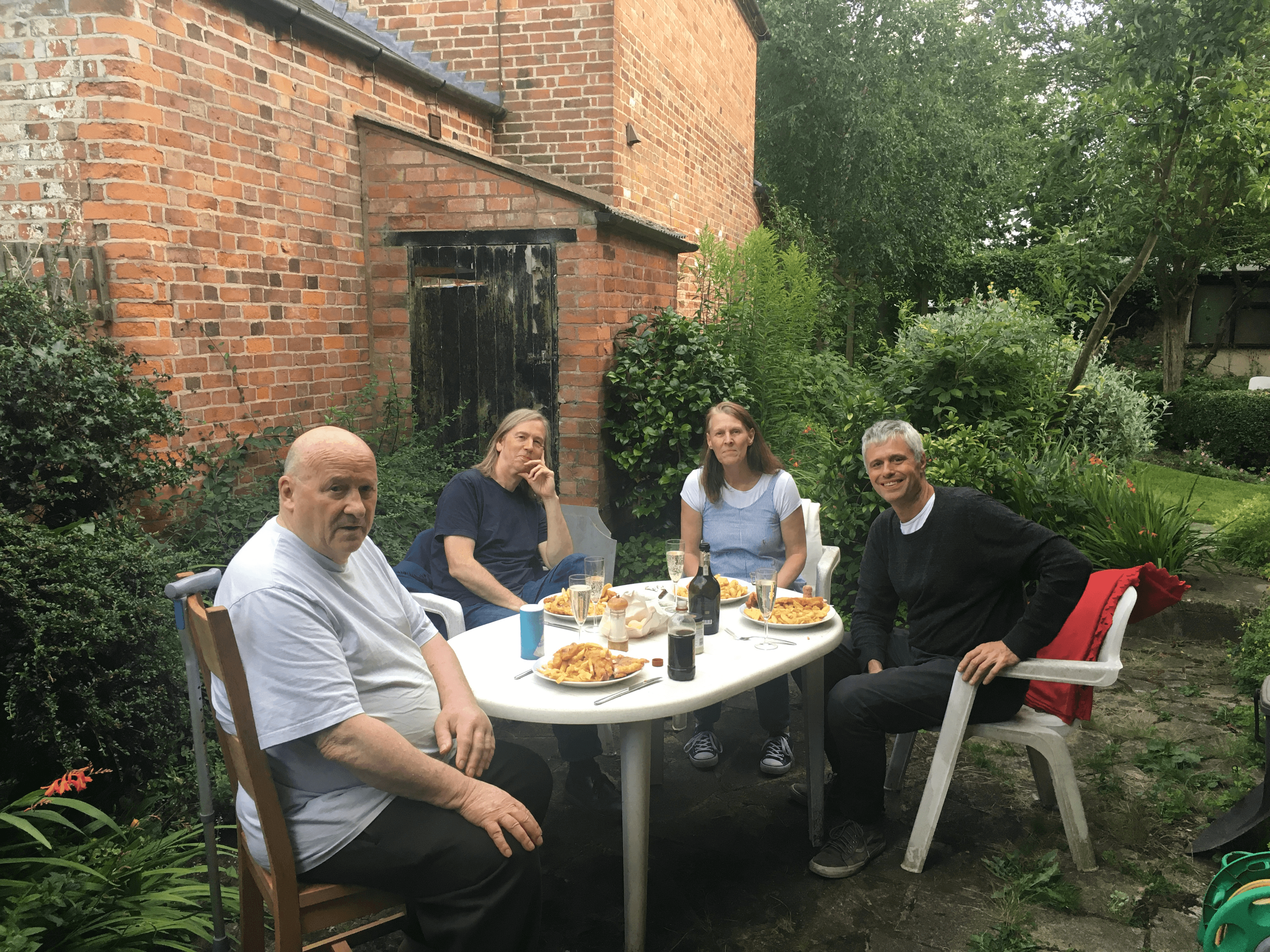 Ensemble fish and chips, Billesdon