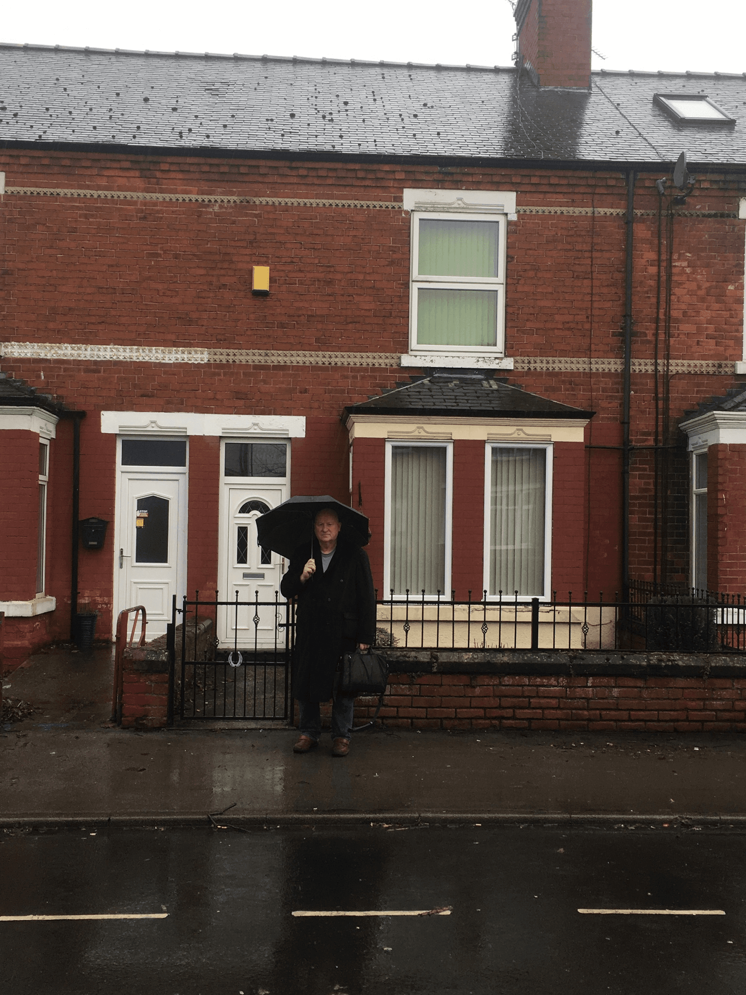 GB outside 29 Fountayne Street Goole