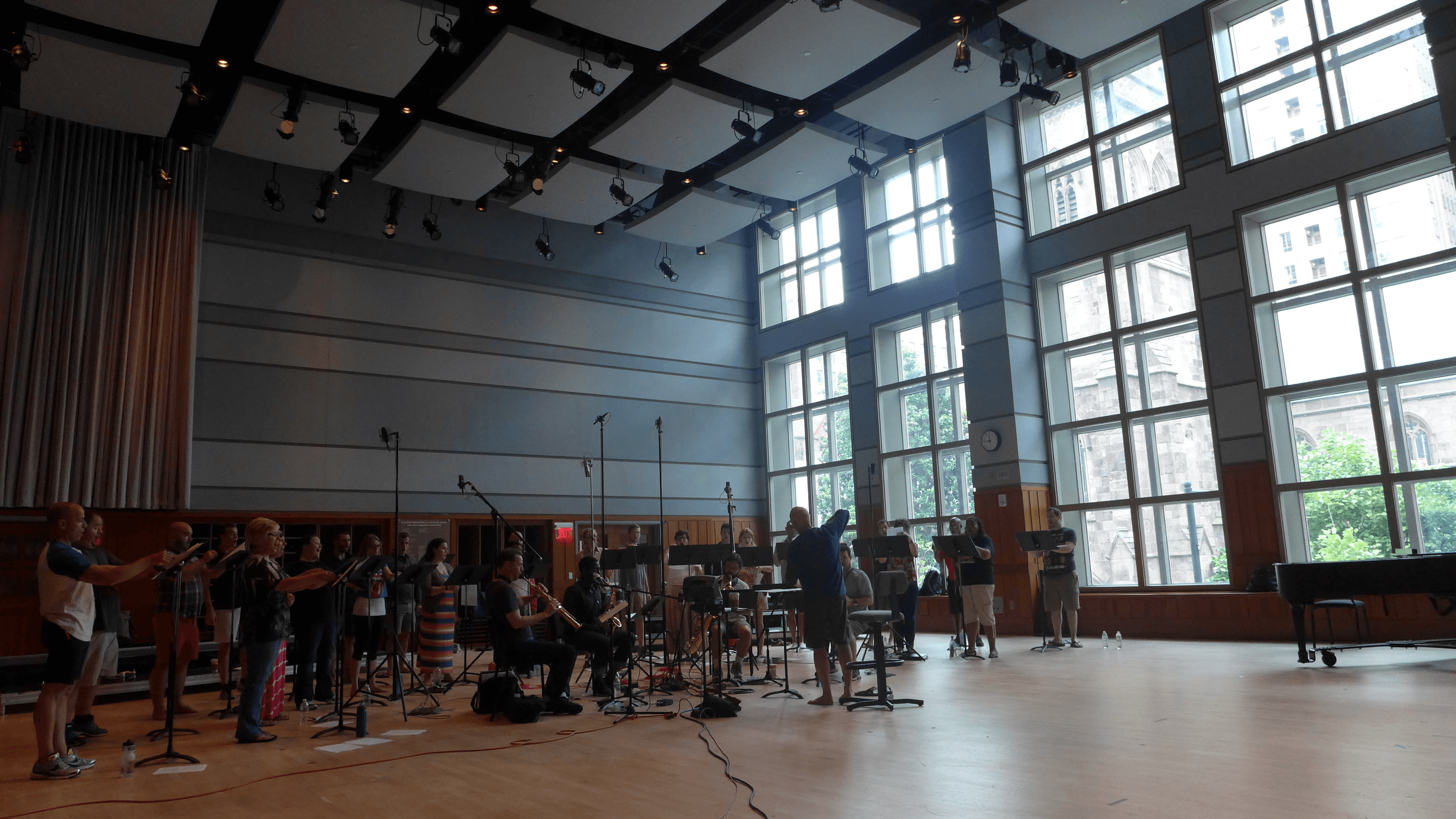Recording Session Gould Hall