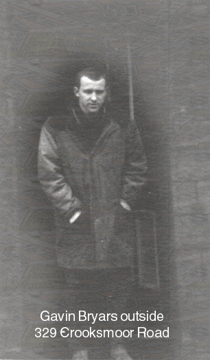 GB ouside Crooksmoor Road flat, 1965