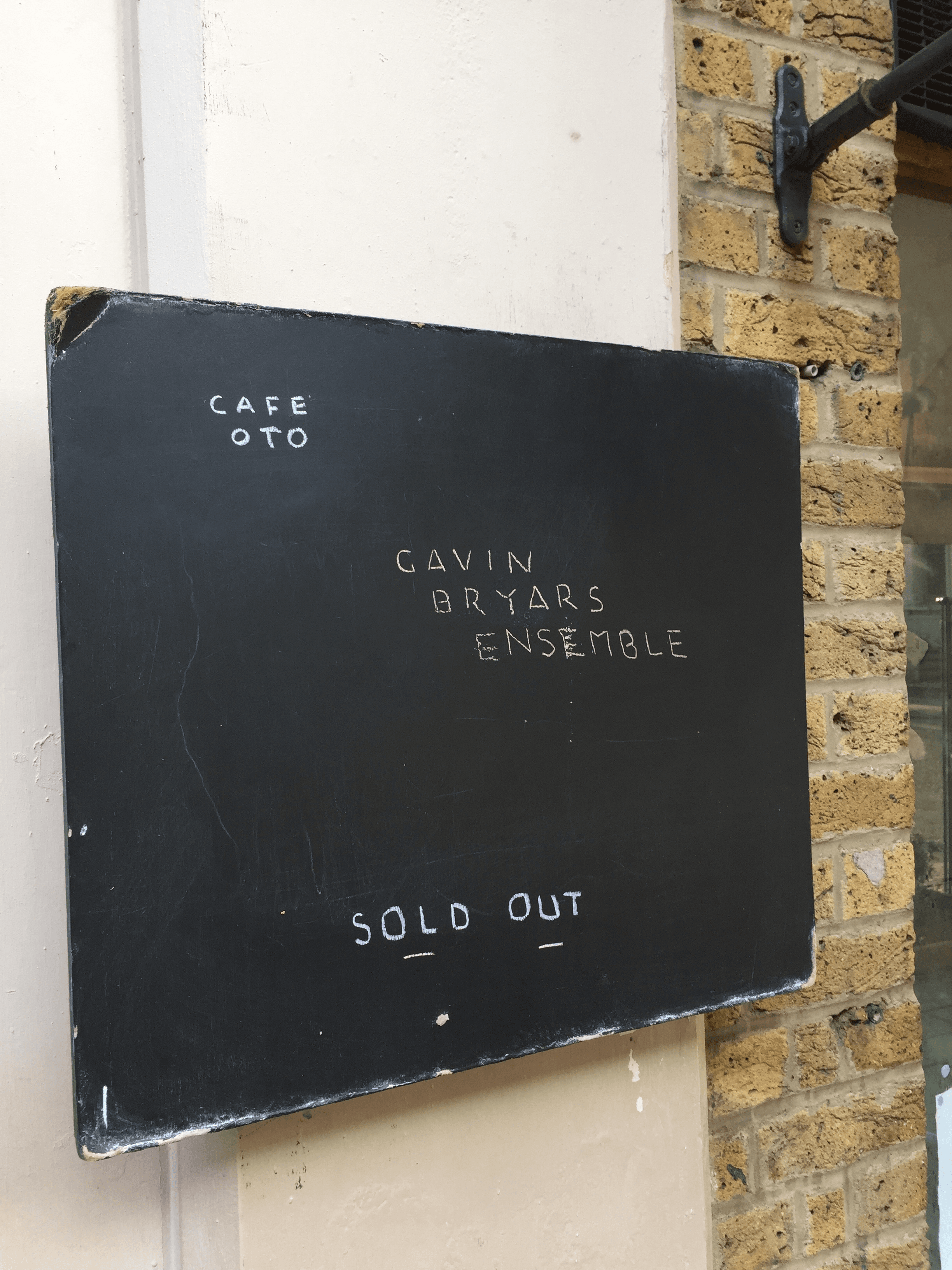 Sold Out Sign