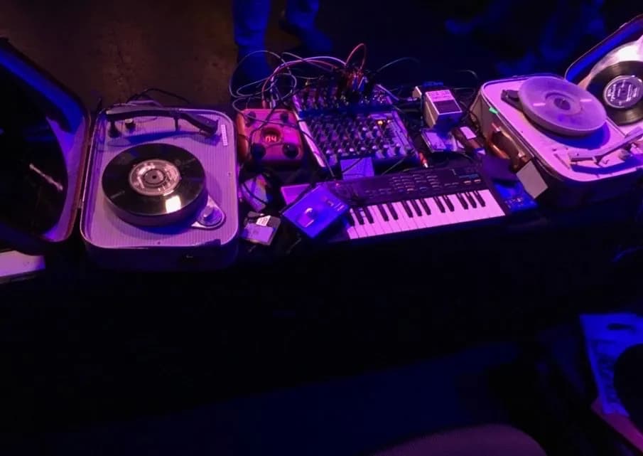 Philip's set up Big Ears March 2017