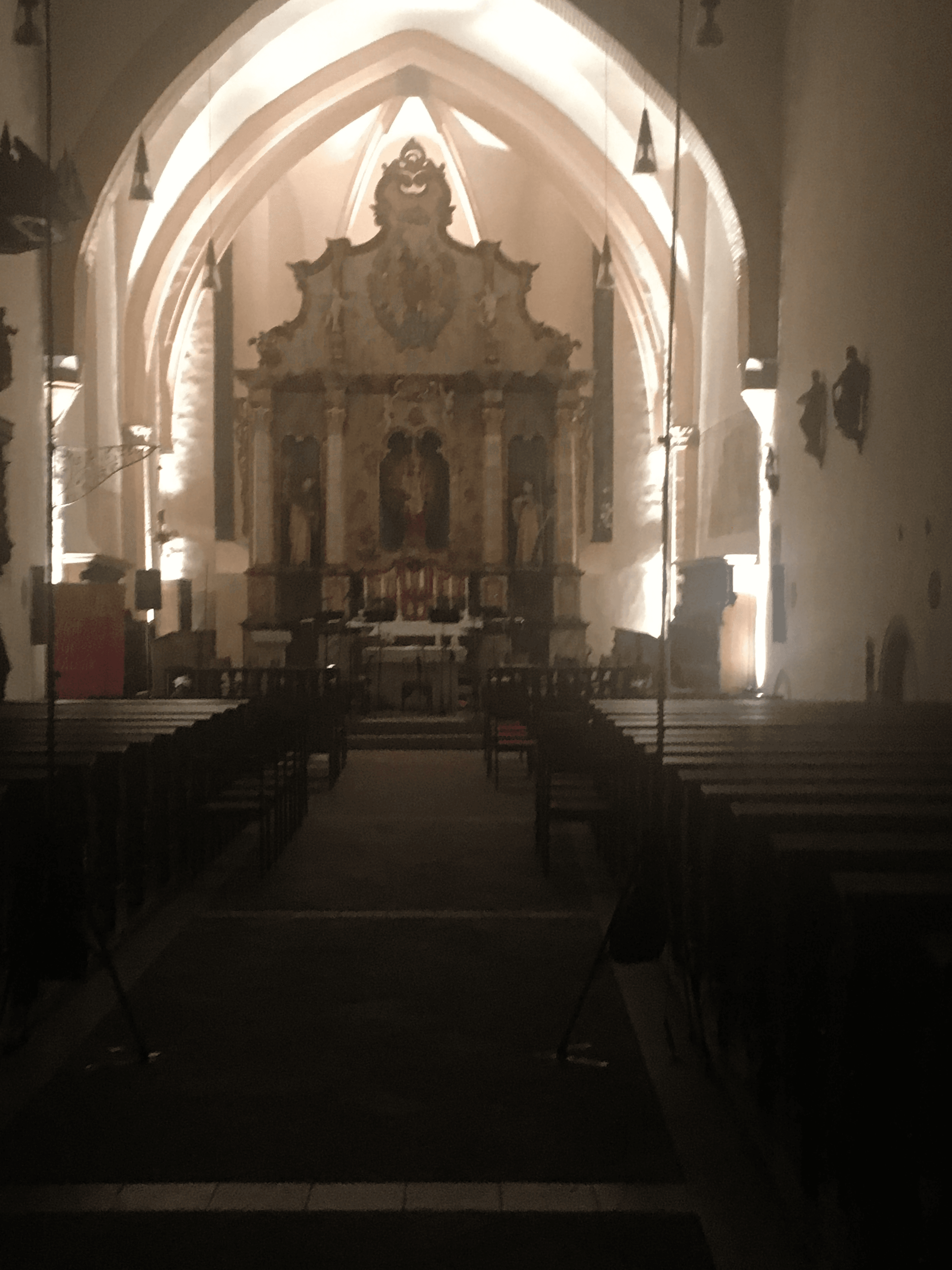 Church interior Adlersberg