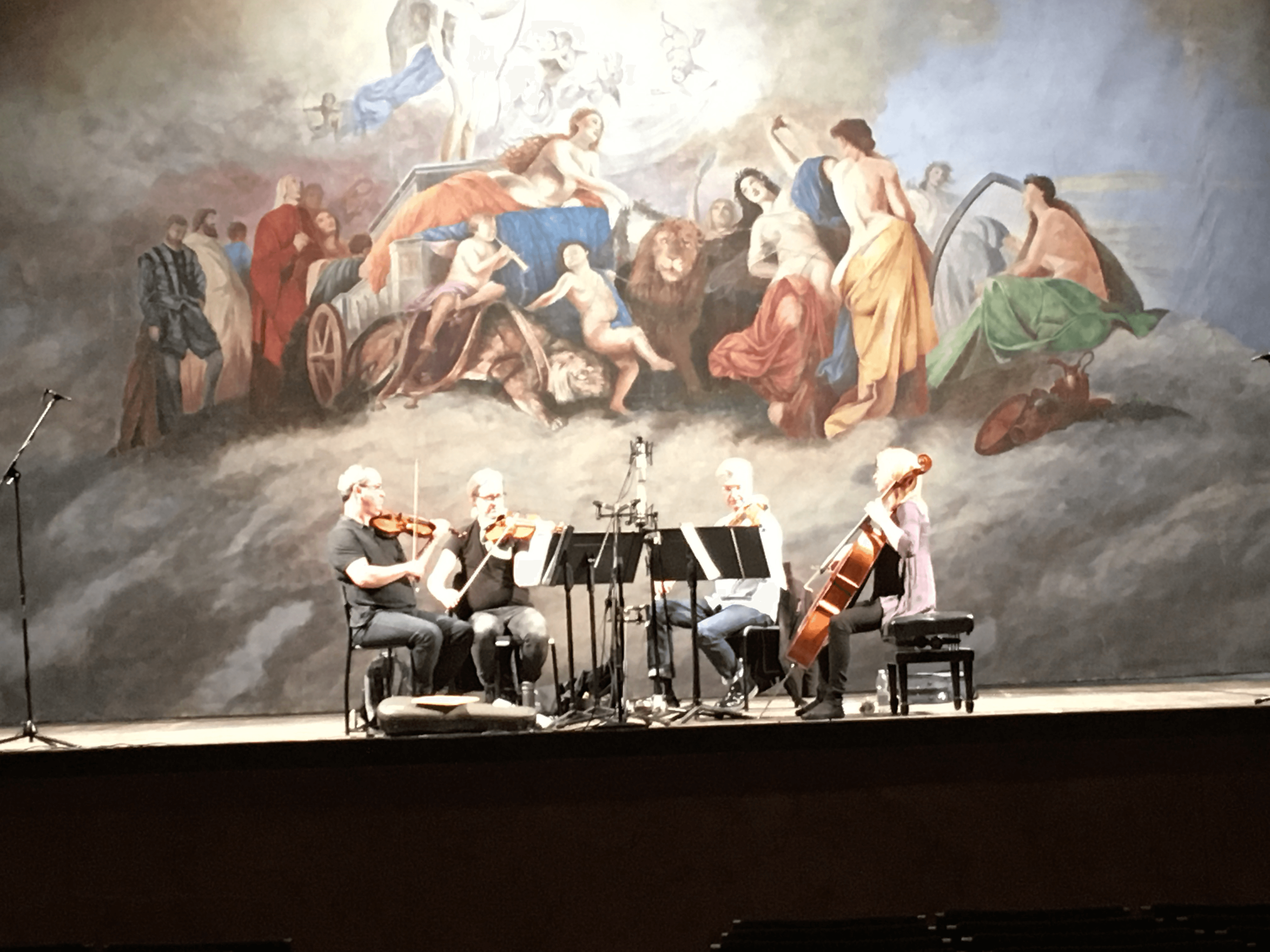 Quartet Rehearsal Pisa