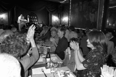 Receiving the award (Tanya Peixoto, foreground; Garth Knox, centre)