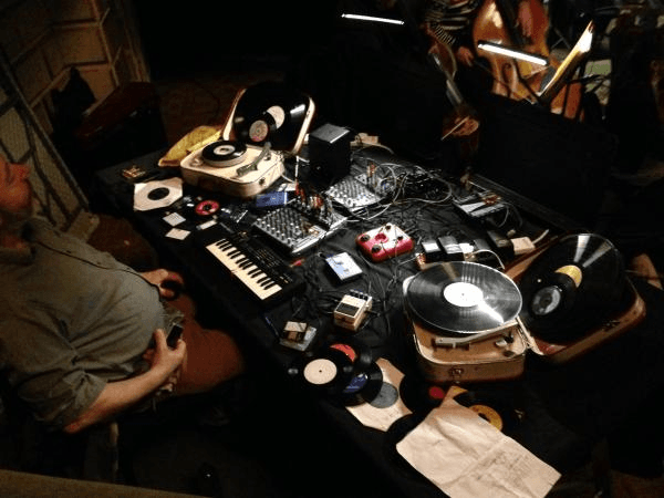 Philip Jeck, rehearsal