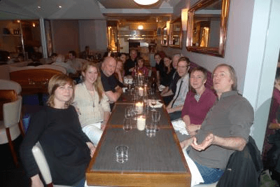 Tony Creamer hosted dinner for musicians and family during final Paris performances