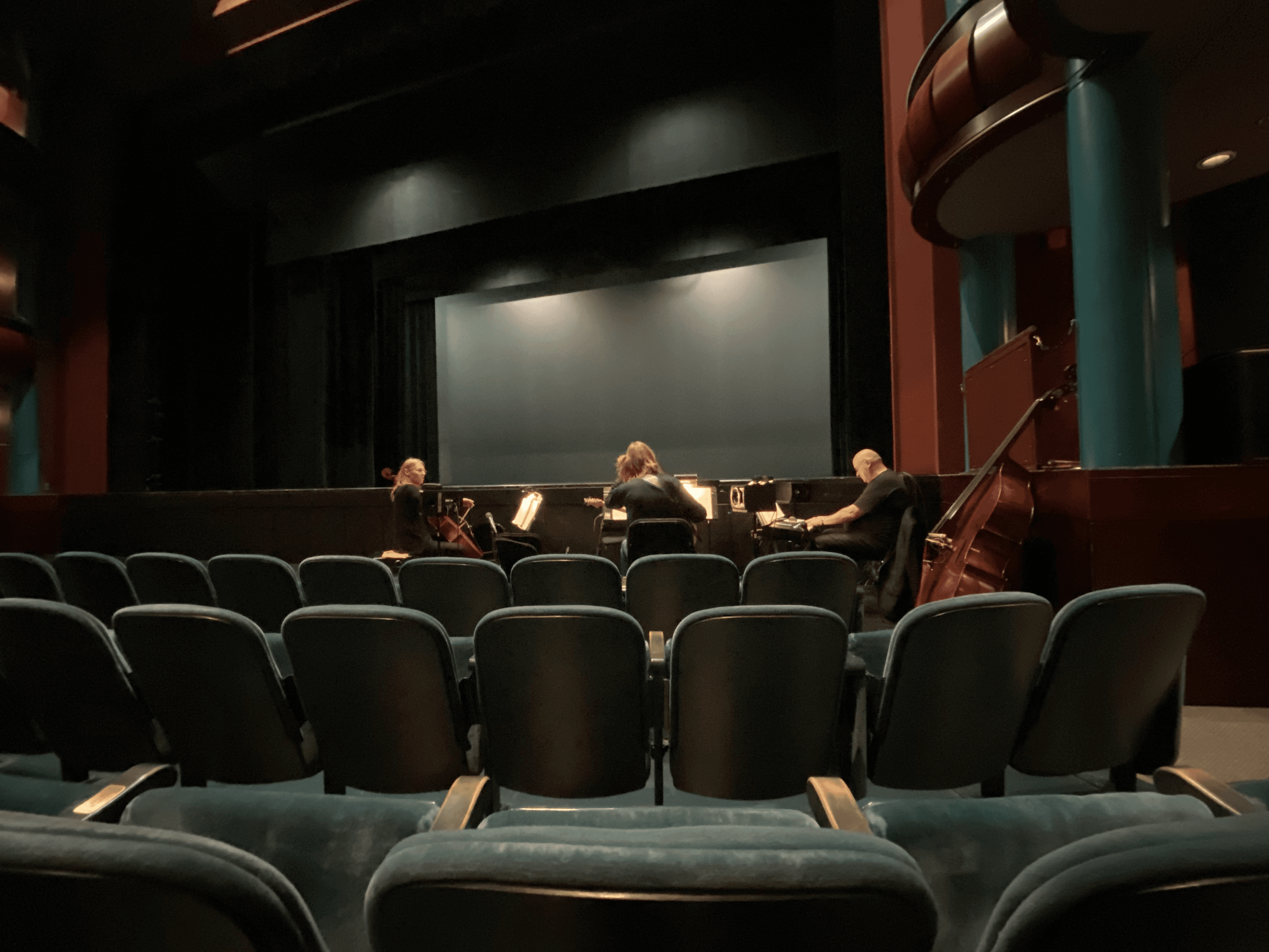 Musicians in pit